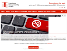 Tablet Screenshot of pracodawcyrp.pl